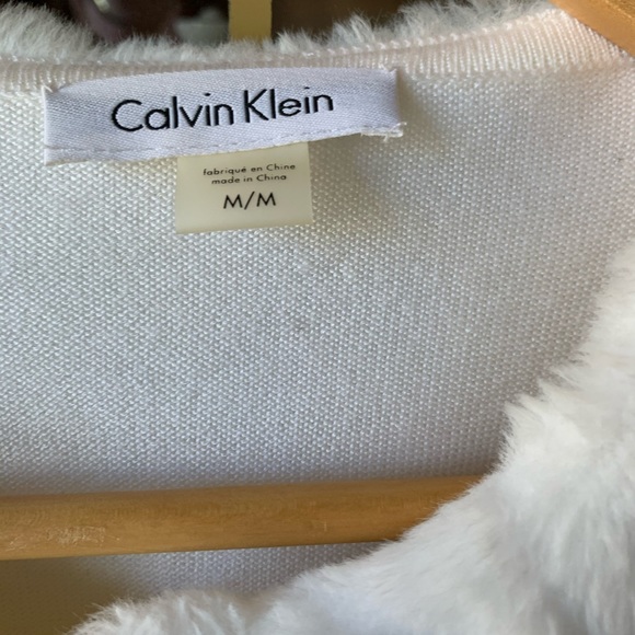 Calvin Klein Faux Fur Bolero - Picture 3 of 3
